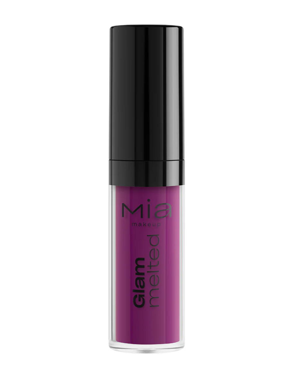 Foto 2 pulgar | Labial Liquido Mia Cosmetics Glam Melted Acabado Mate 21 Purple Mind