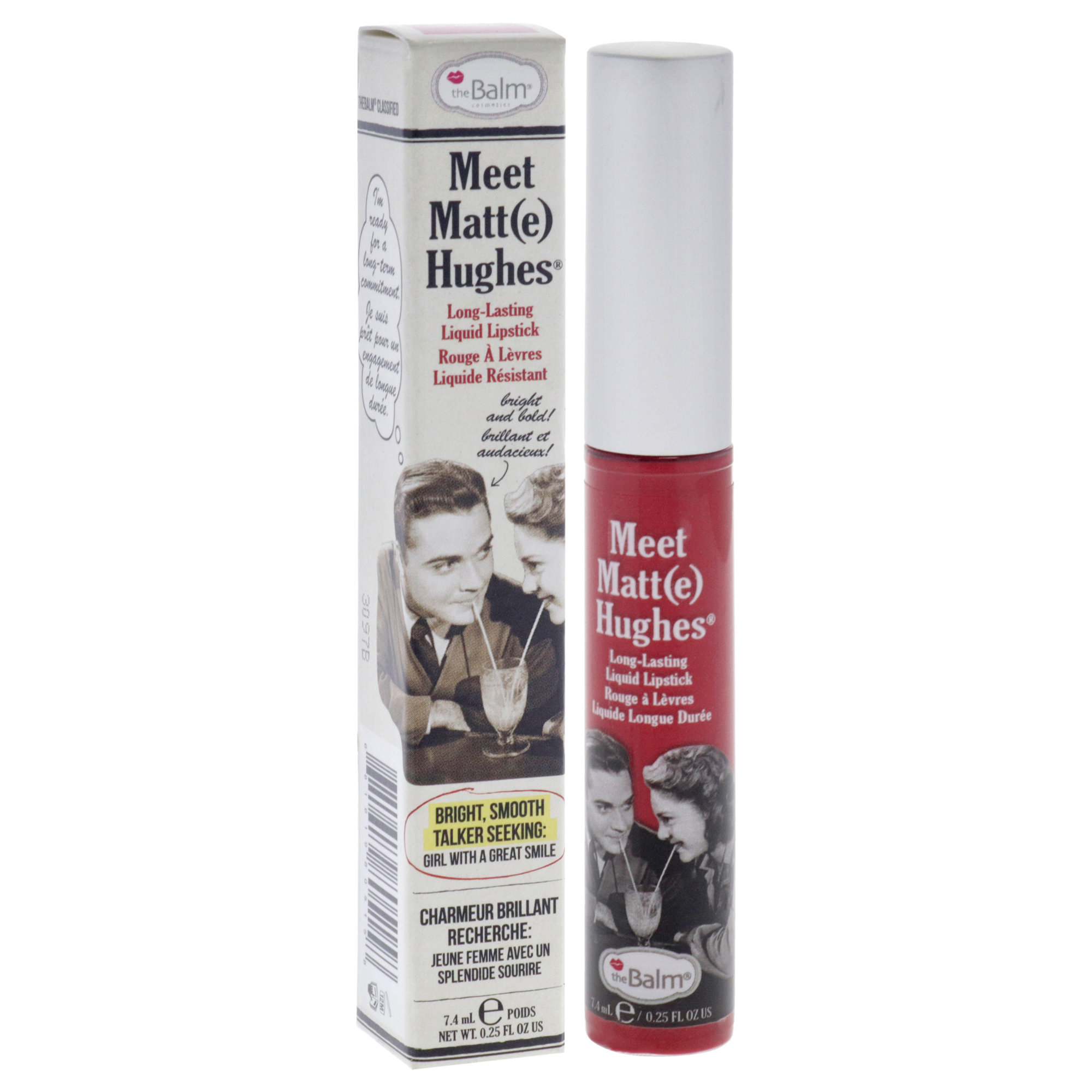 Foto 4 pulgar | Lápiz Labial Líquido The Balm Meet Matte Hughes Devoted Long-last - Venta Internacional.