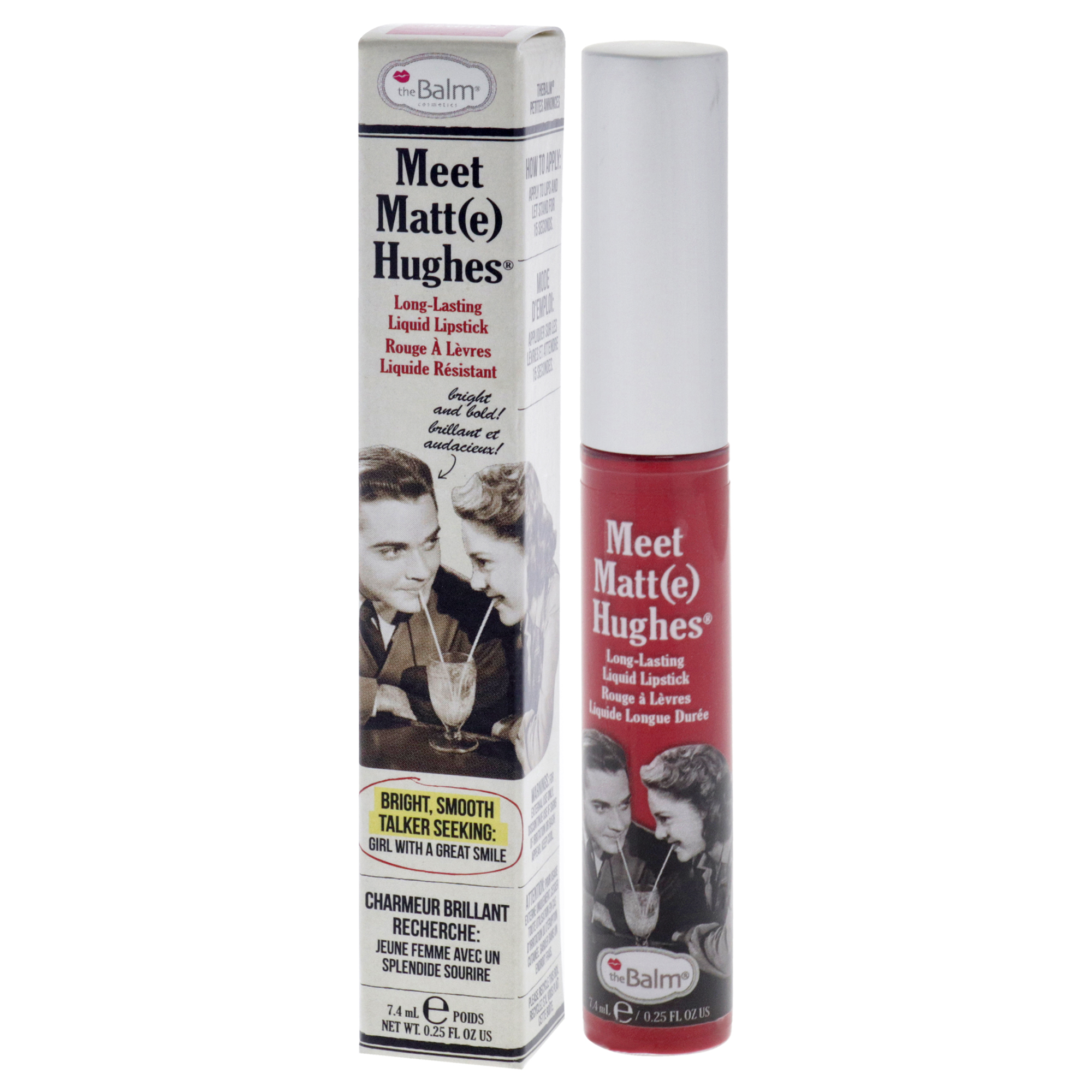 Foto 4 | Lápiz Labial Líquido The Balm Meet Matte Hughes Devoted Long-last - Venta Internacional.