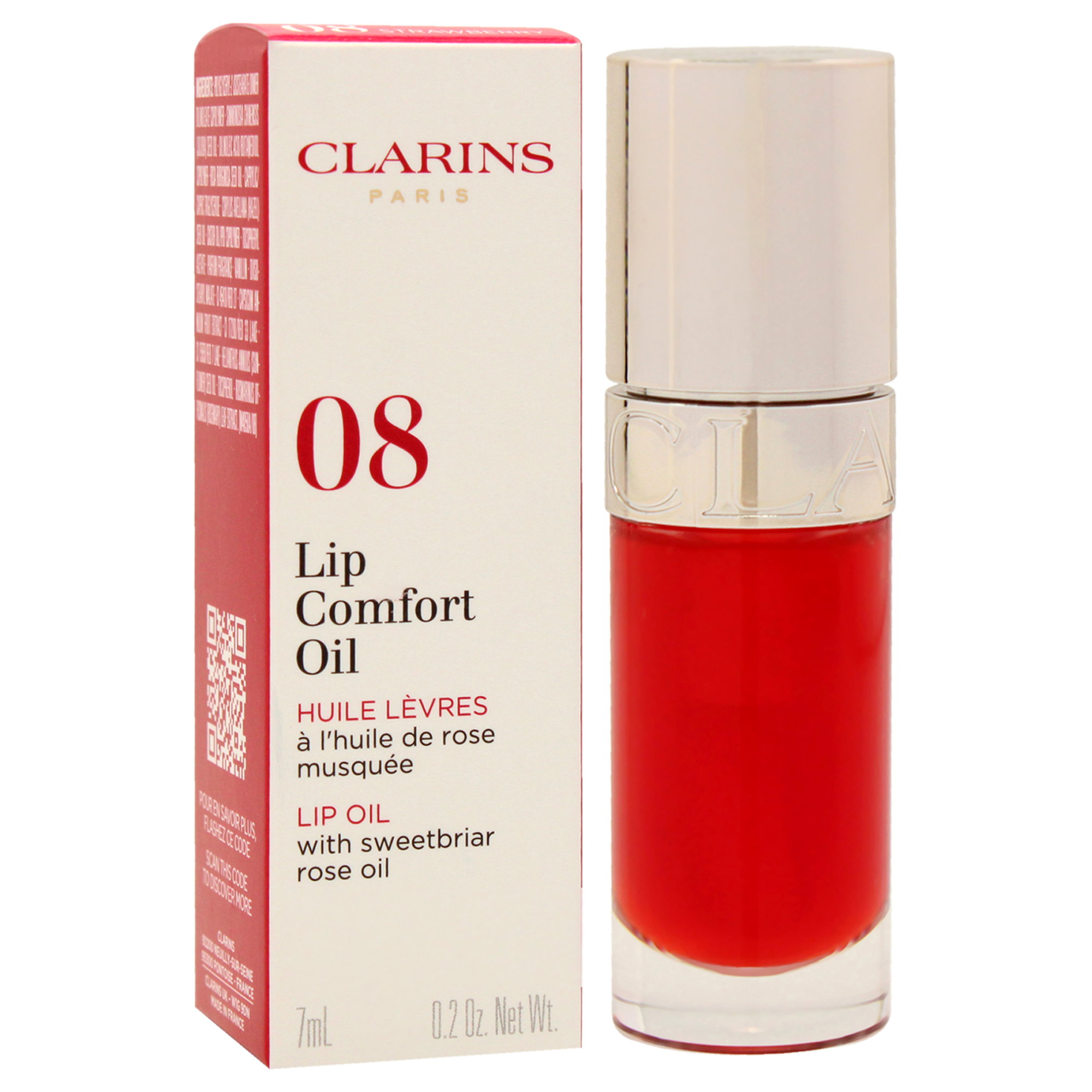 Foto 4 pulgar | Aceite Labial Clarins Lip Comfort Oil 08 Fresa, 6 Ml, Para Mujer - Venta Internacional.