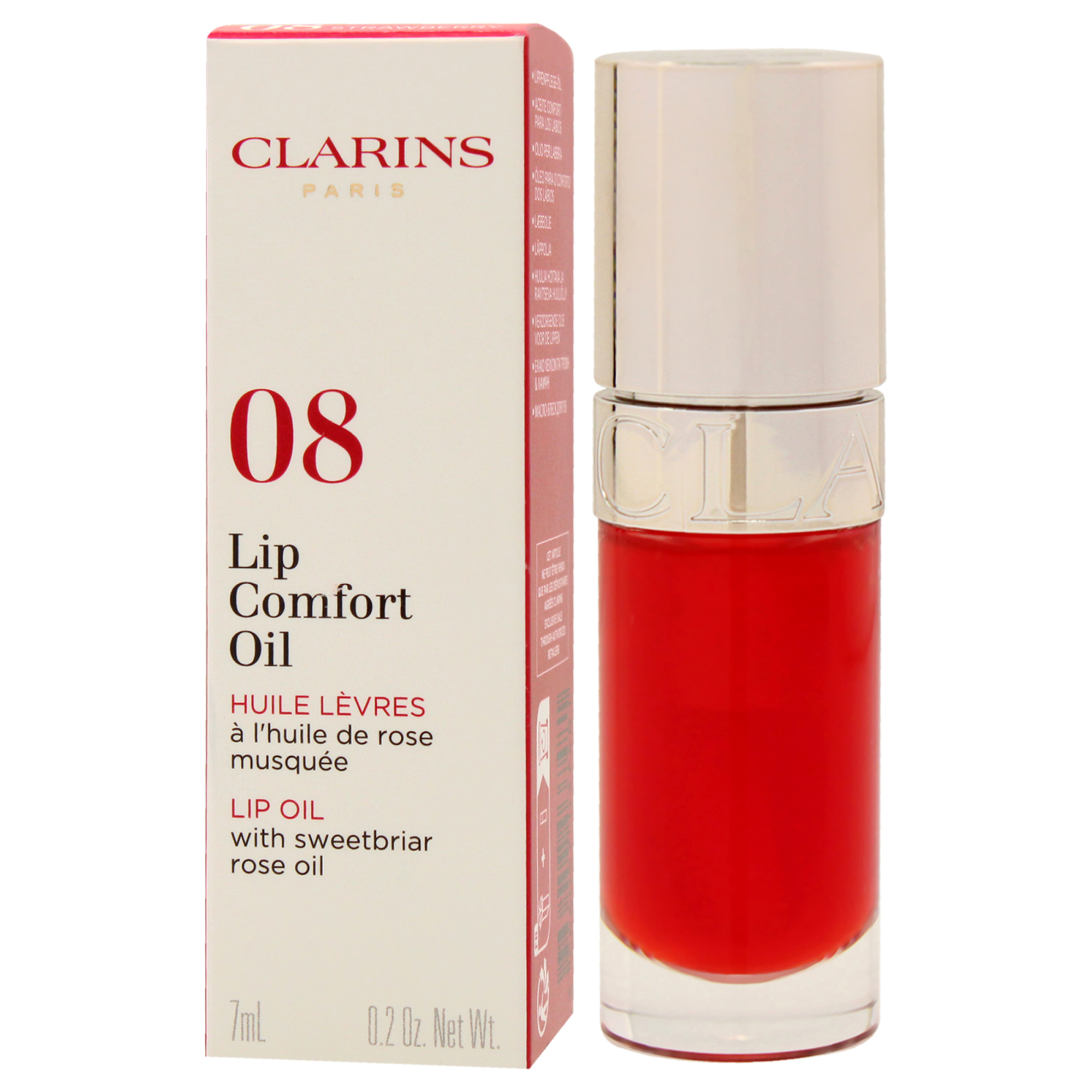 Foto 5 pulgar | Aceite Labial Clarins Lip Comfort Oil 08 Fresa, 6 Ml, Para Mujer - Venta Internacional.