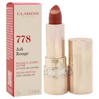 Foto 3 | Lápiz Labial Clarins Joli Rouge Satin 778 Pecan Nude 3 Ml Para Mujer - Venta Internacional.