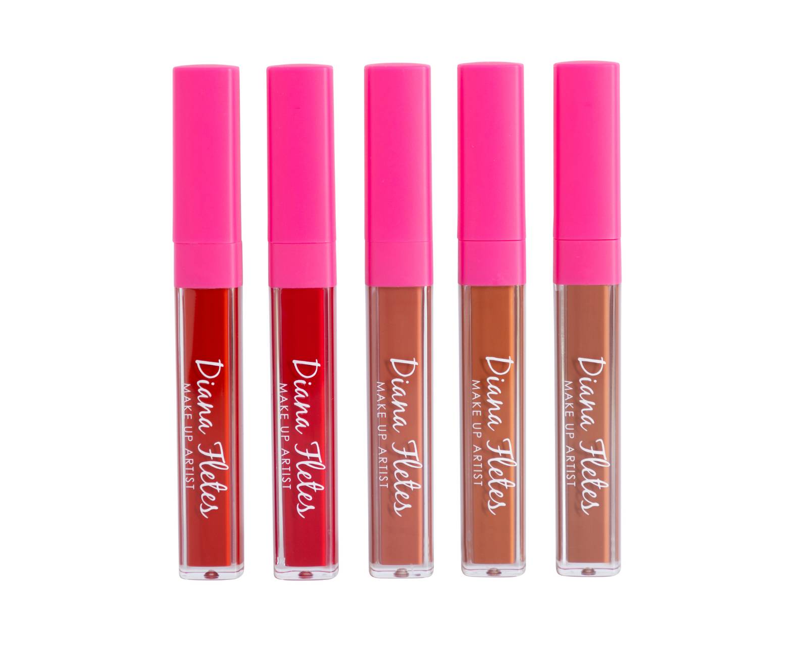 Set Perfect Red & Nude Collection Set-cp03 Diana Fletes  5 Labiales