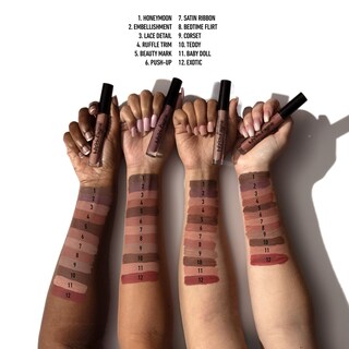 Foto 3 | Lipstick Nyx Professional Makeup Lencería Para Labios Con Cinta De Satén - Venta Internacional.