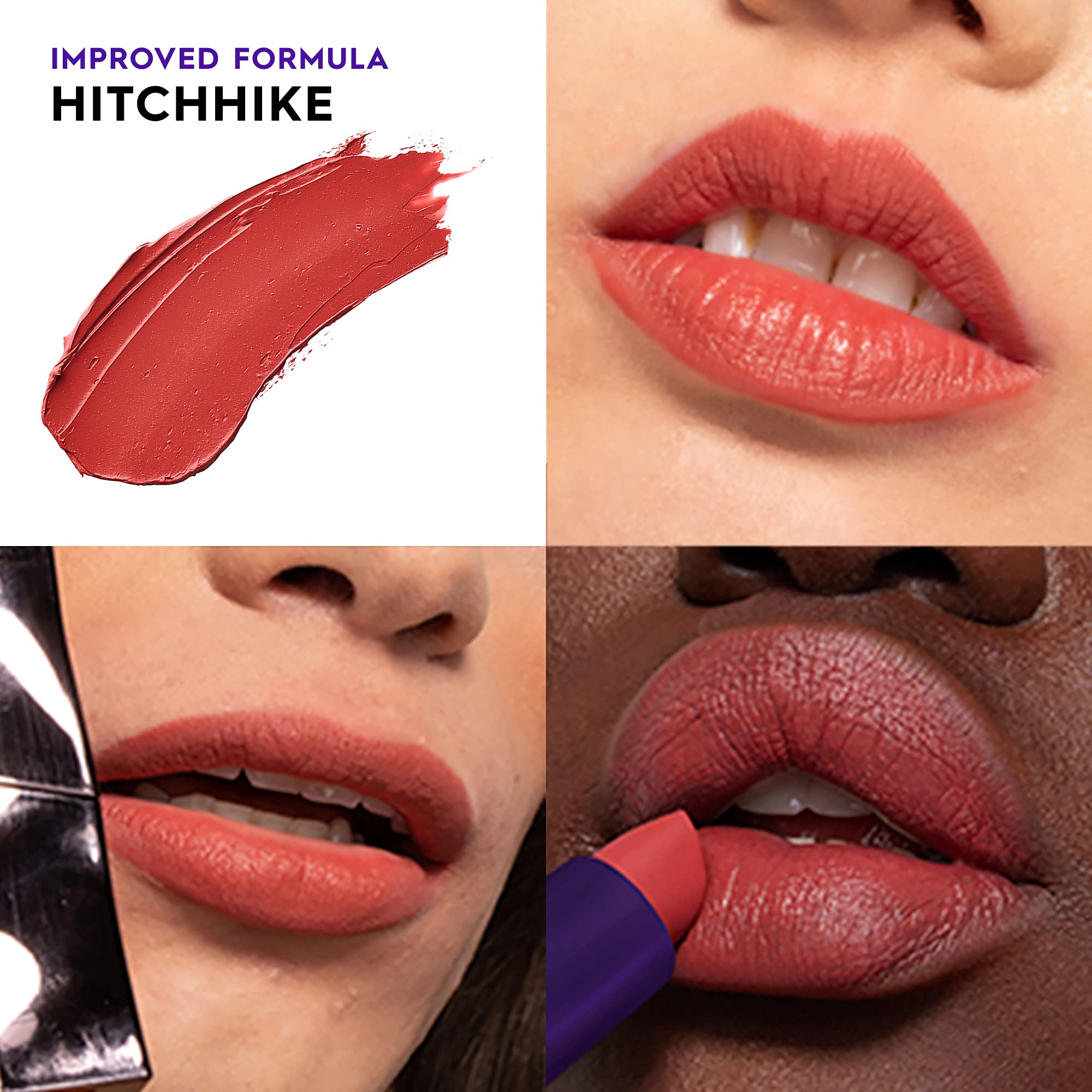 Foto 3 pulgar | Lápiz Labial Urban Decay Vice Hydrating Hitch Hike, 3,2 Ml, Vegano - Venta Internacional.