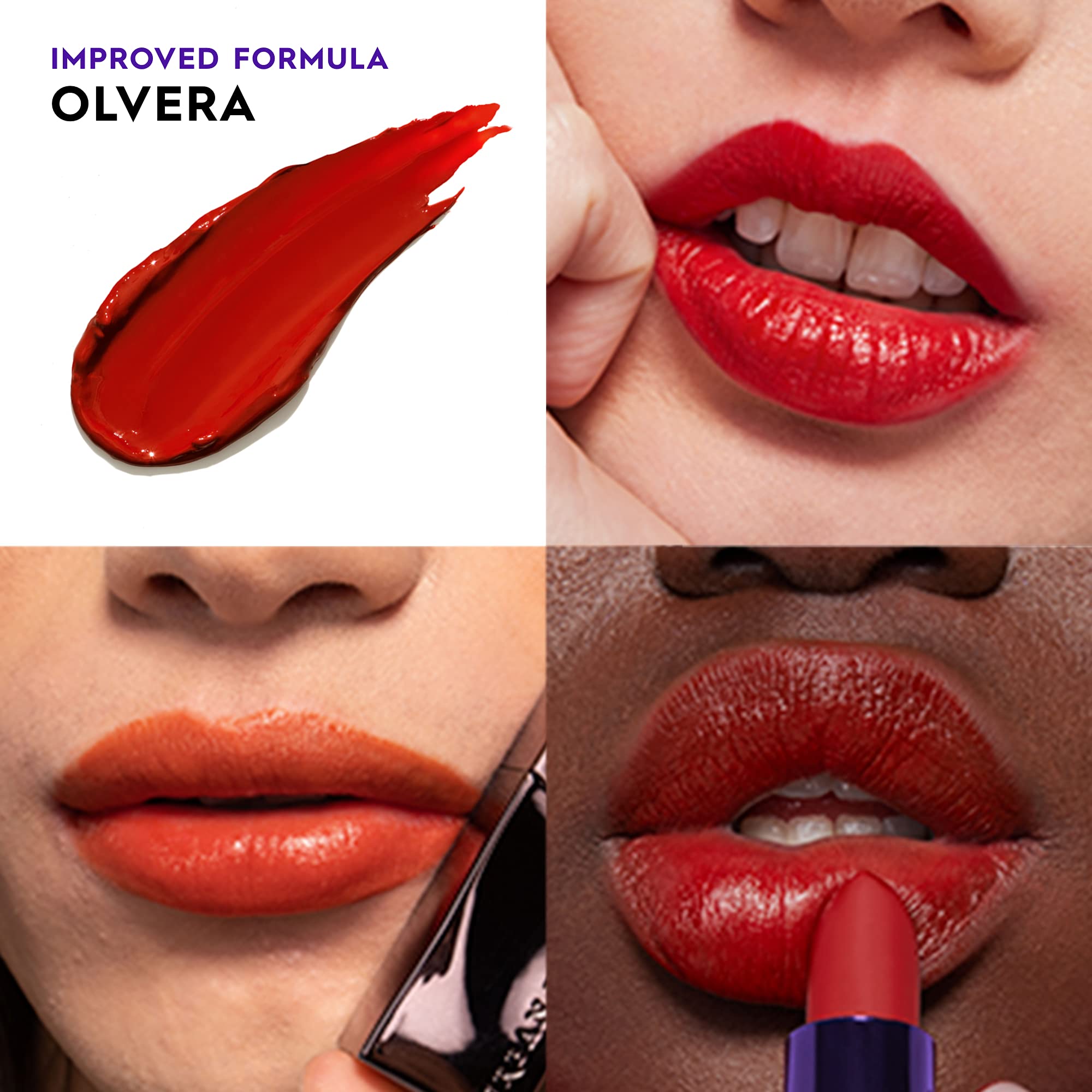 Foto 2 | Lápiz Labial Urban Decay Vice Hydrating Olvera Warm Blood Orange - Venta Internacional.