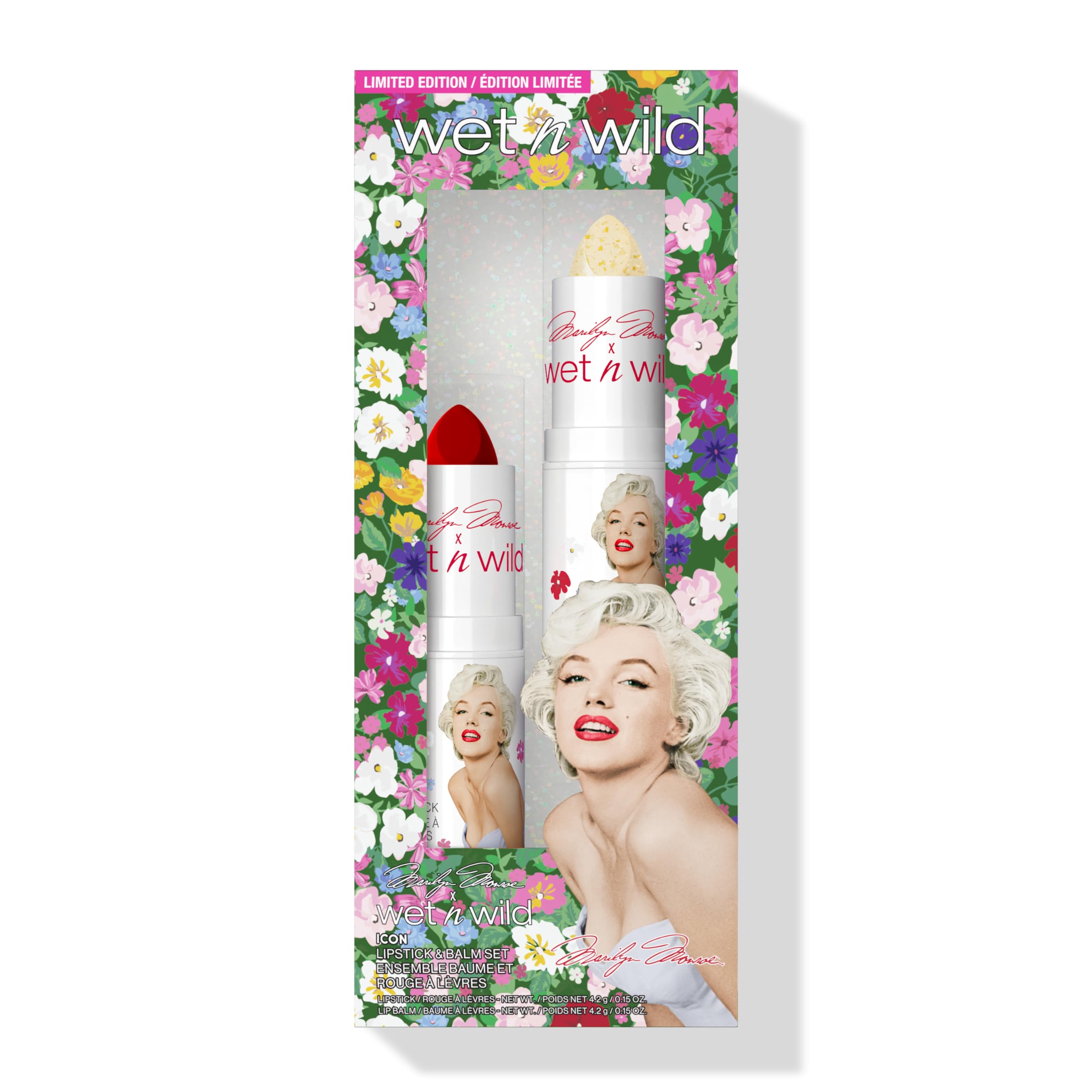 Set De Maquillaje Wet N Wild Marilyn Monroe Icon Lipstick + Balm - Venta Internacional.