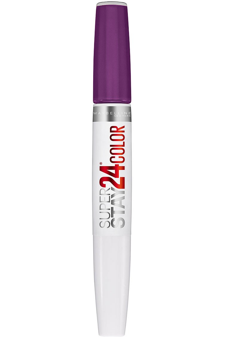 Lipcolor Maybelline New York Superstay 24 Para Todo El Día, Ciruela, 19 Ml - Venta Internacional.