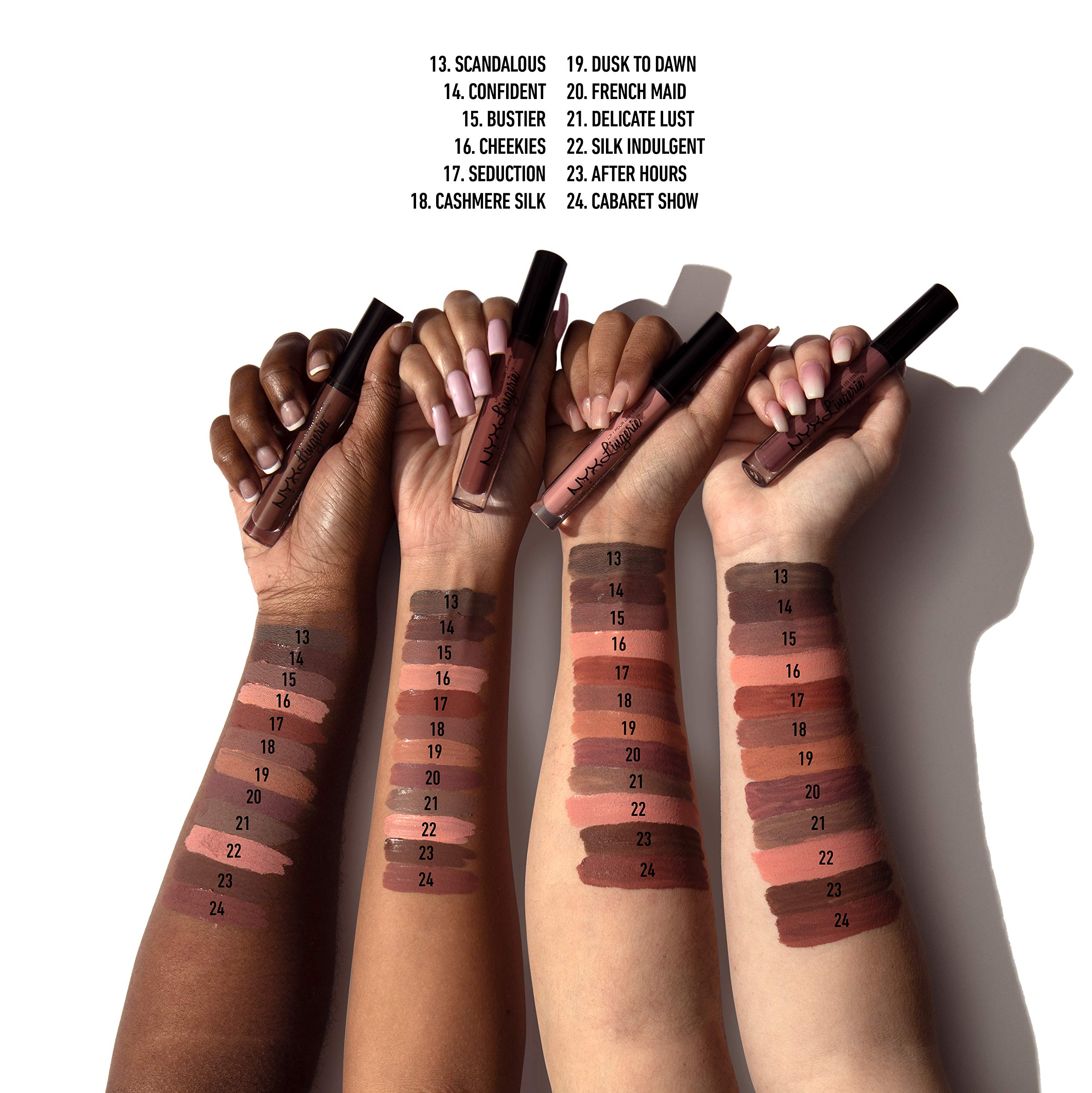 Foto 4 pulgar | Lipstick Nyx Professional Makeup Labial Lencería Silk Indulgent - Venta Internacional.