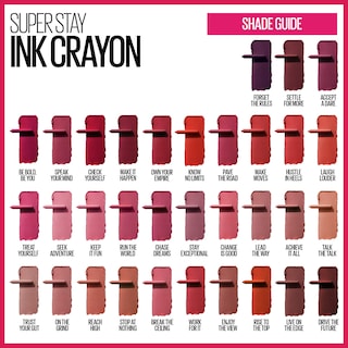 Foto 5 | Lápiz Labial Maybelline Super Stay Ink Crayon Matte, 1,2 Ml, Paquete De 2 - Venta Internacional.
