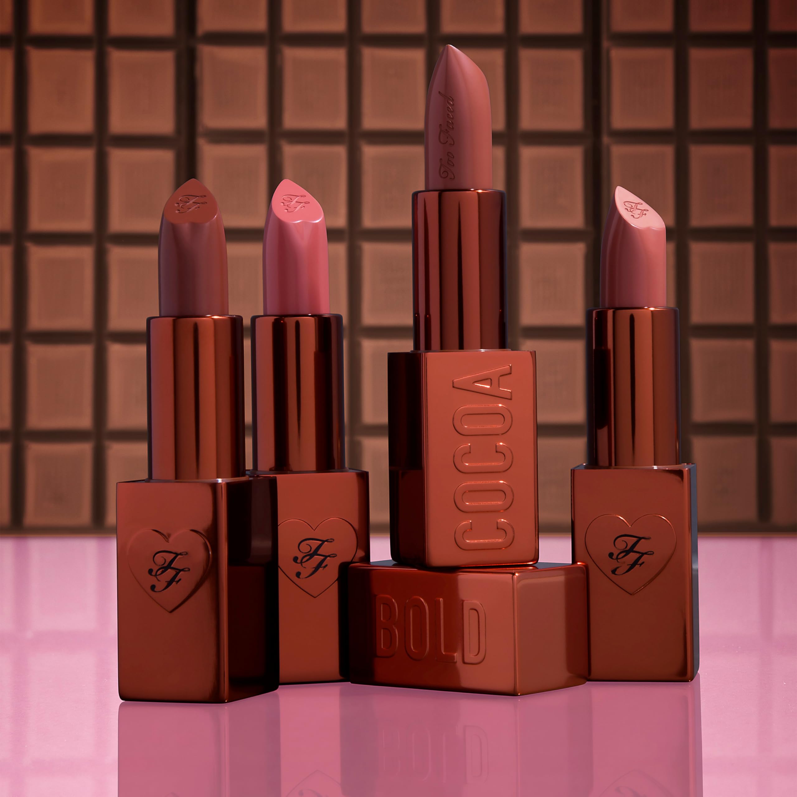 Foto 6 pulgar | Lipstick Too Faced Cocoa Bold, Batido Mate Con Alto Contenido De Pigmentos - Venta Internacional.