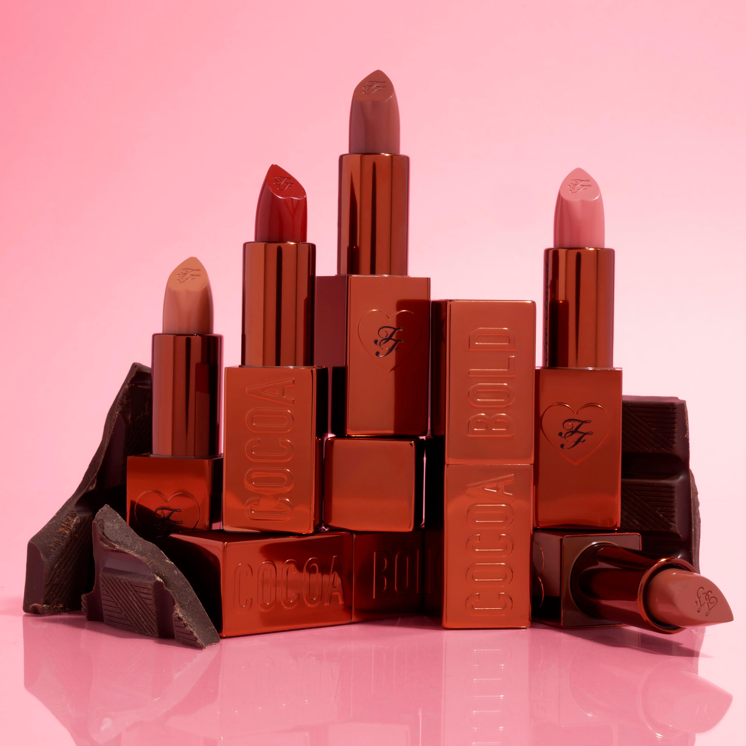 Foto 8 pulgar | Lipstick Too Faced Cocoa Bold, Batido Mate Con Alto Contenido De Pigmentos - Venta Internacional.
