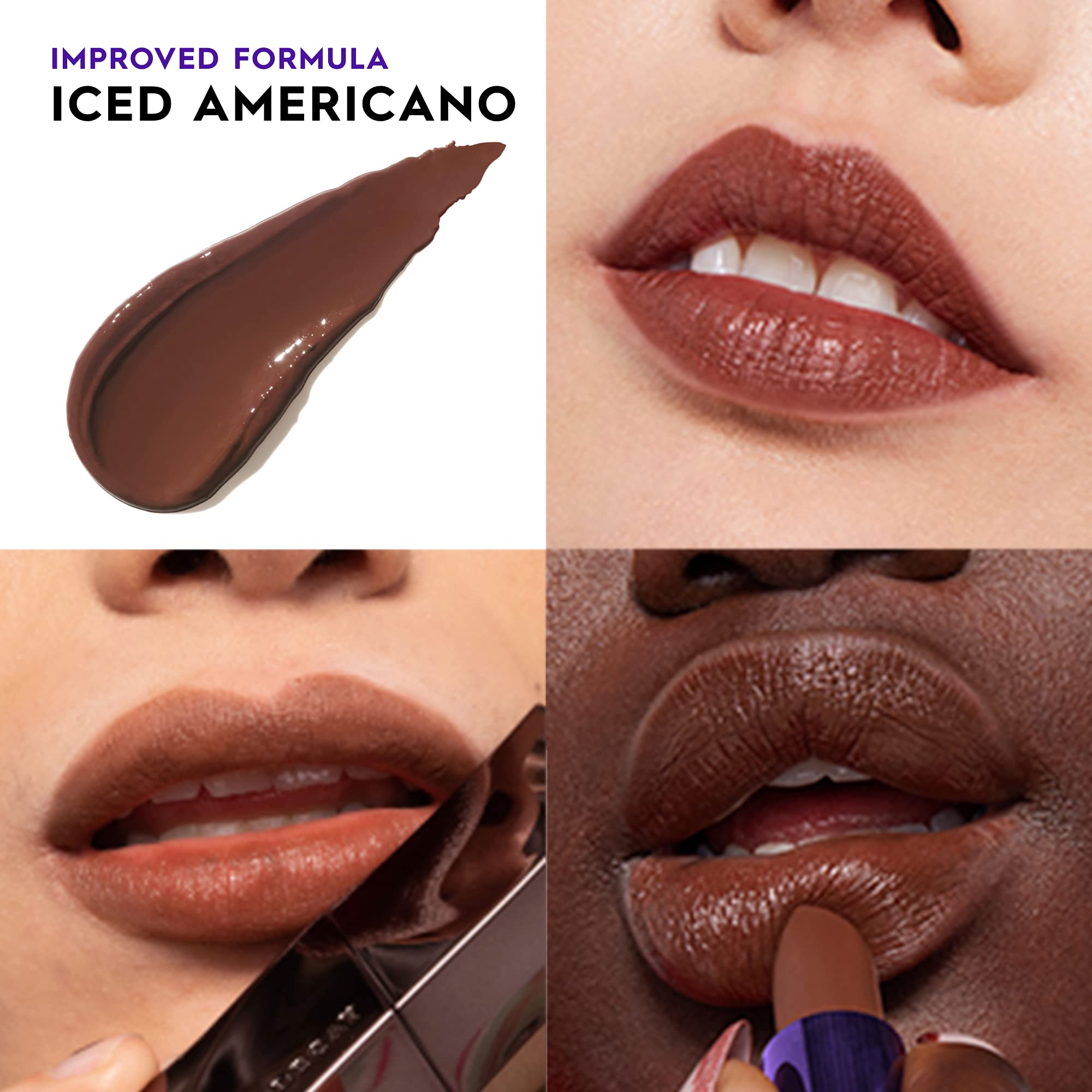 Foto 2 | Lápiz Labial Urban Decay Vice Hydrating Iced Americano, 3,2 Ml, Vegano - Venta Internacional.