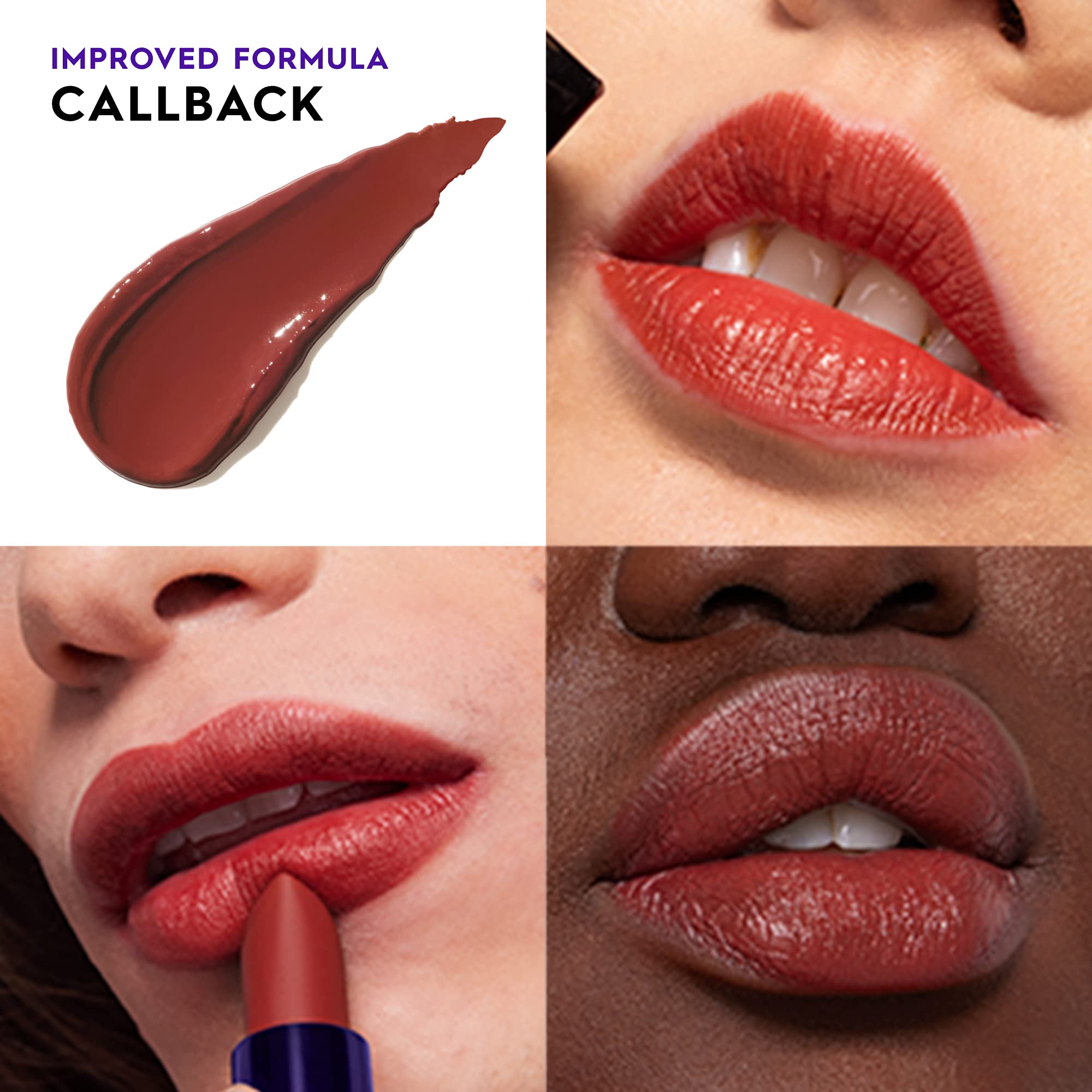 Foto 2 | Lápiz Labial Urban Decay Vice Hydrating Callback Deep Brick Red - Venta Internacional.