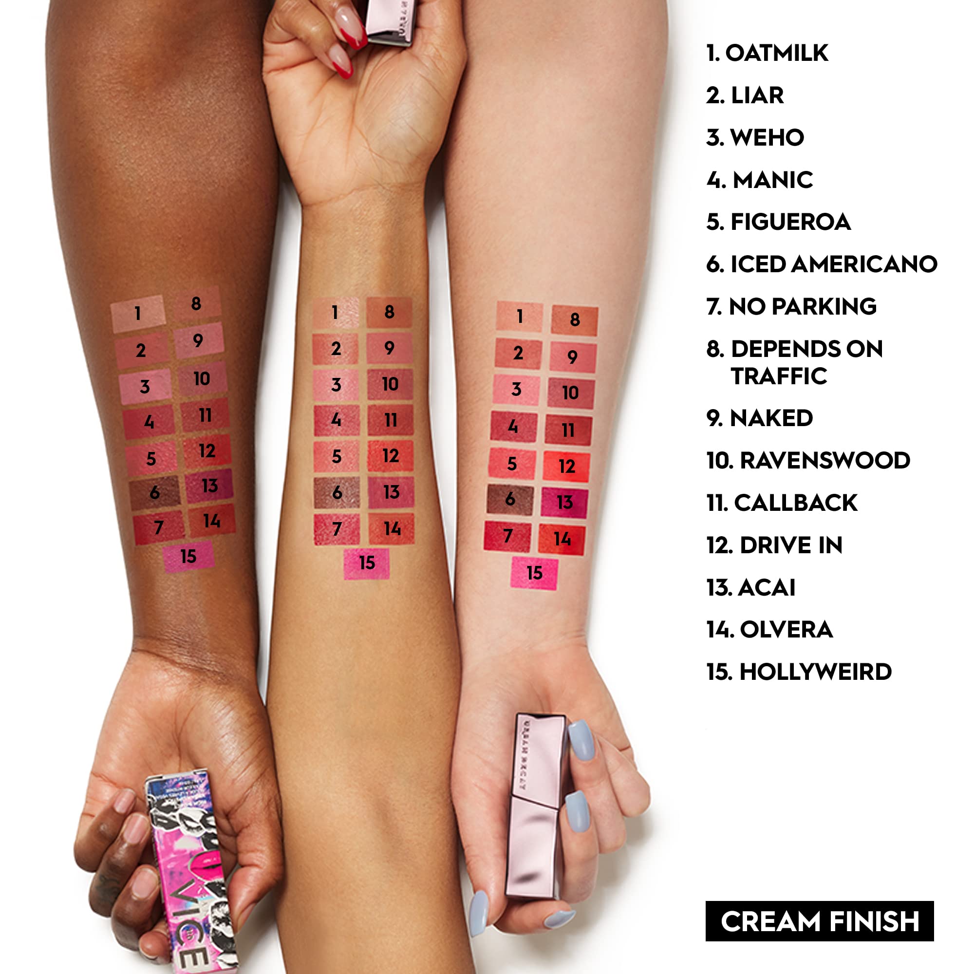Foto 7 pulgar | Lápiz Labial Urban Decay Vice Hydrating Callback Deep Brick Red - Venta Internacional.