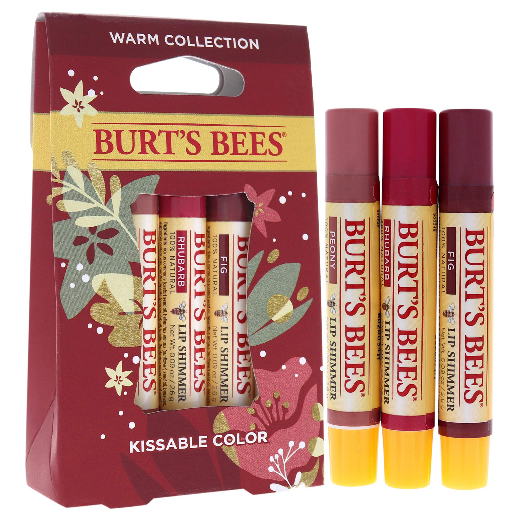Foto 4 pulgar | Colección Lip Shimmer Burt's Bees Kissable Color Warm - Venta Internacional.