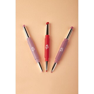 Foto 3 | Labial y Delineador para Labios 2 en 1 Ilusión Rosa
