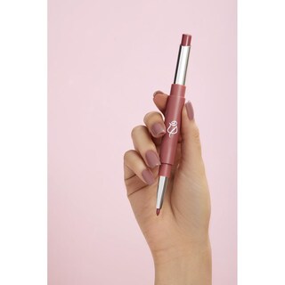 Foto 2 | Labial y Delineador para Labios 2 en 1 Ilusión Beige