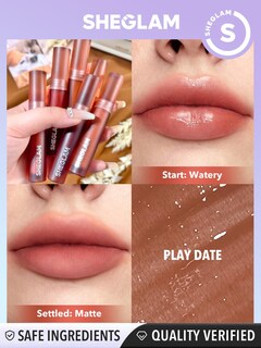 Foto 2 | Lápiz Labial Sheglam Soft Haze Lip Blur Waterproof Play Date - Venta Internacional.