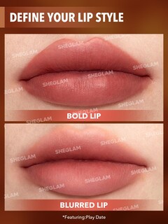Foto 7 | Lápiz Labial Sheglam Soft Haze Lip Blur Waterproof Play Date - Venta Internacional.