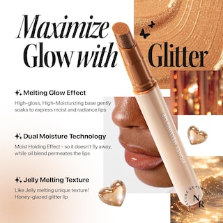 Foto 4 | Lápiz Labial Nature Republic Honey Melting 13-14 Glitter Maple - Venta Internacional.