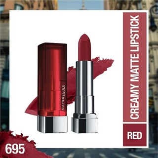 Foto 2 | Lápiz Labial Maybelline Color Sensational Matte Finish Nude - Venta Internacional.