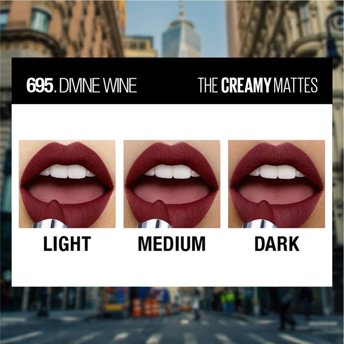 Foto 5 | Lápiz Labial Maybelline Color Sensational Matte Finish Nude - Venta Internacional.