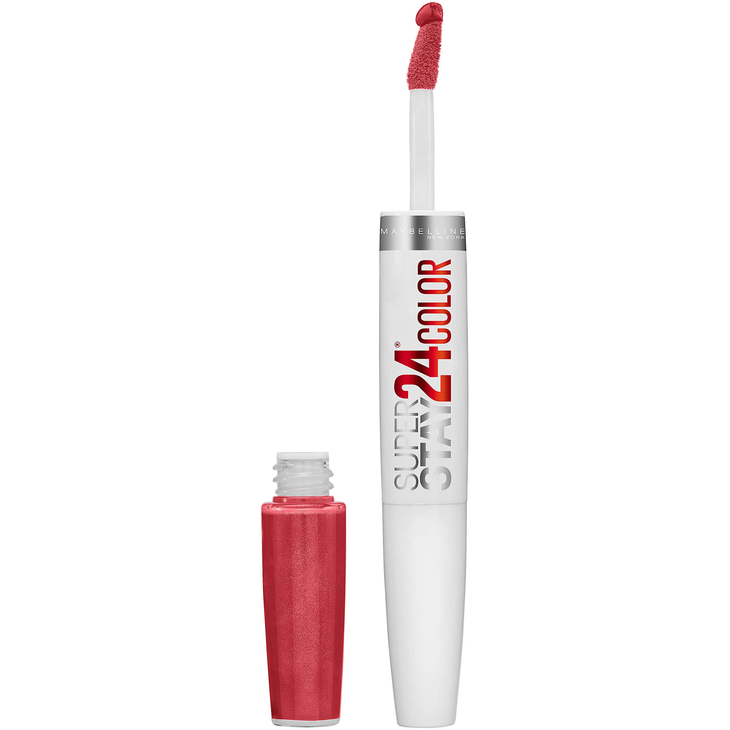 Foto 2 pulgar | Lápiz Labial Líquido Maybelline Super Stay 24 Continuous Coral - Venta Internacional.