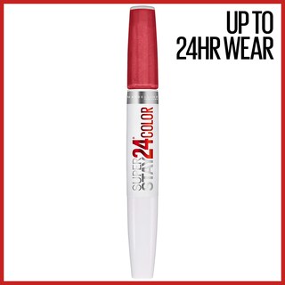 Foto 2 | Lápiz Labial Líquido Maybelline Super Stay 24 Continuous Coral - Venta Internacional.
