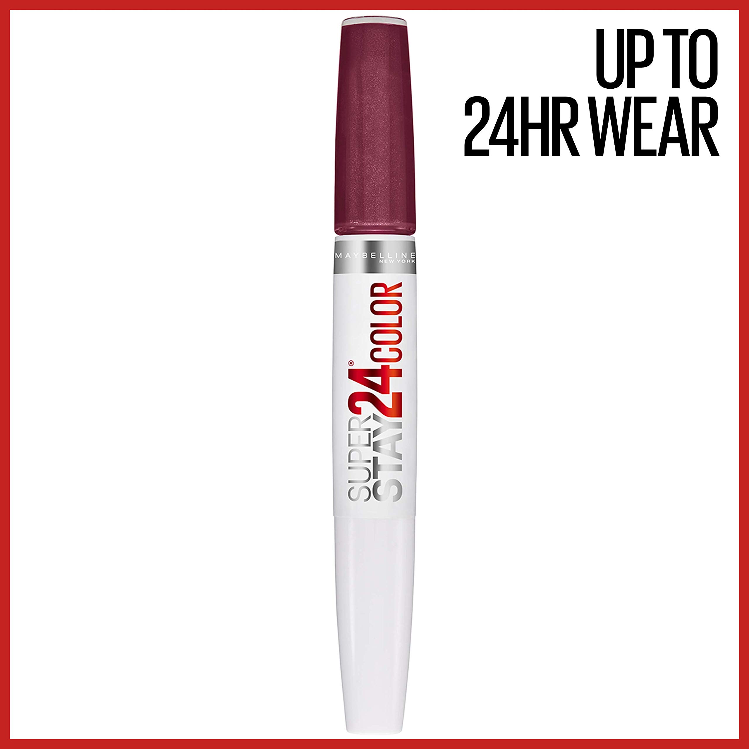 Foto 3 pulgar | Lápiz Labial Líquido Maybelline Super Stay 24 Unlimited Raisin - Venta Internacional.