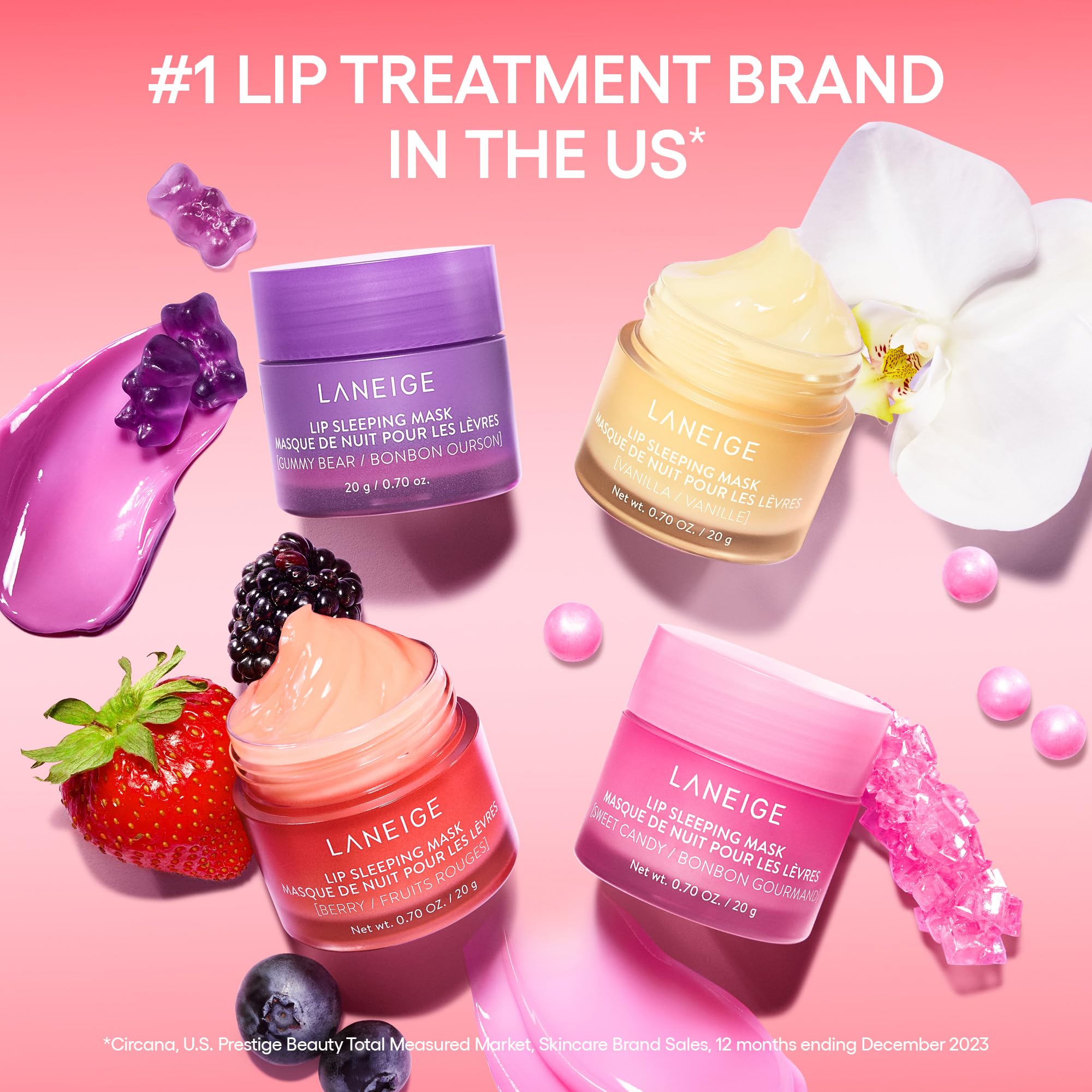 Foto 7 pulgar | El Set De Bálsamo Labial Laneige Mini Mantiene Los Labios Hidratados - Venta Internacional.