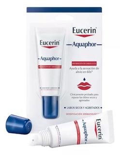 Foto 4 | Protector Labial Eucerin Reparador Aquaphor Sos 9.5g/10ml + Termo Güish De Regalo