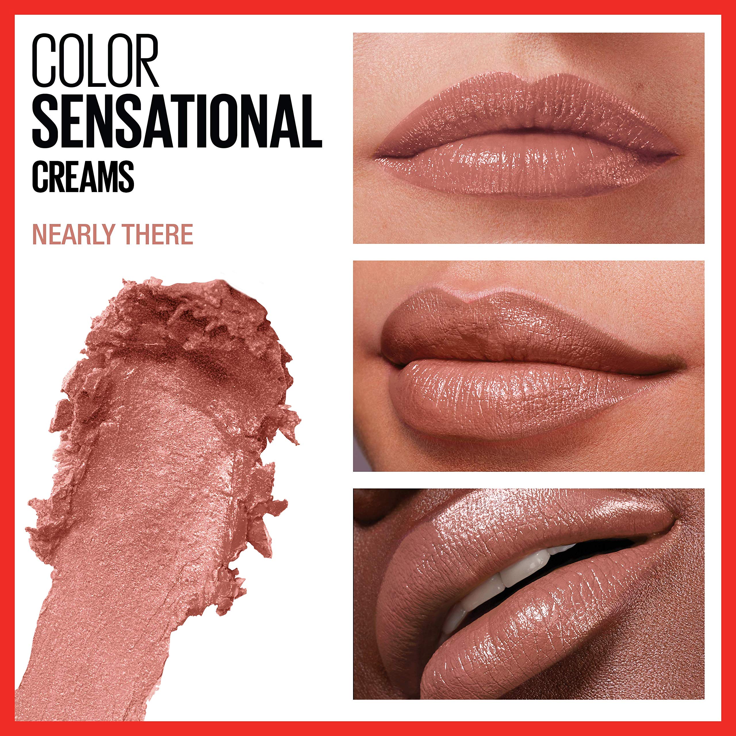 Foto 4 pulgar | Lápiz Labial Maybelline Color Sensational Cream Finish Nude - Venta Internacional.