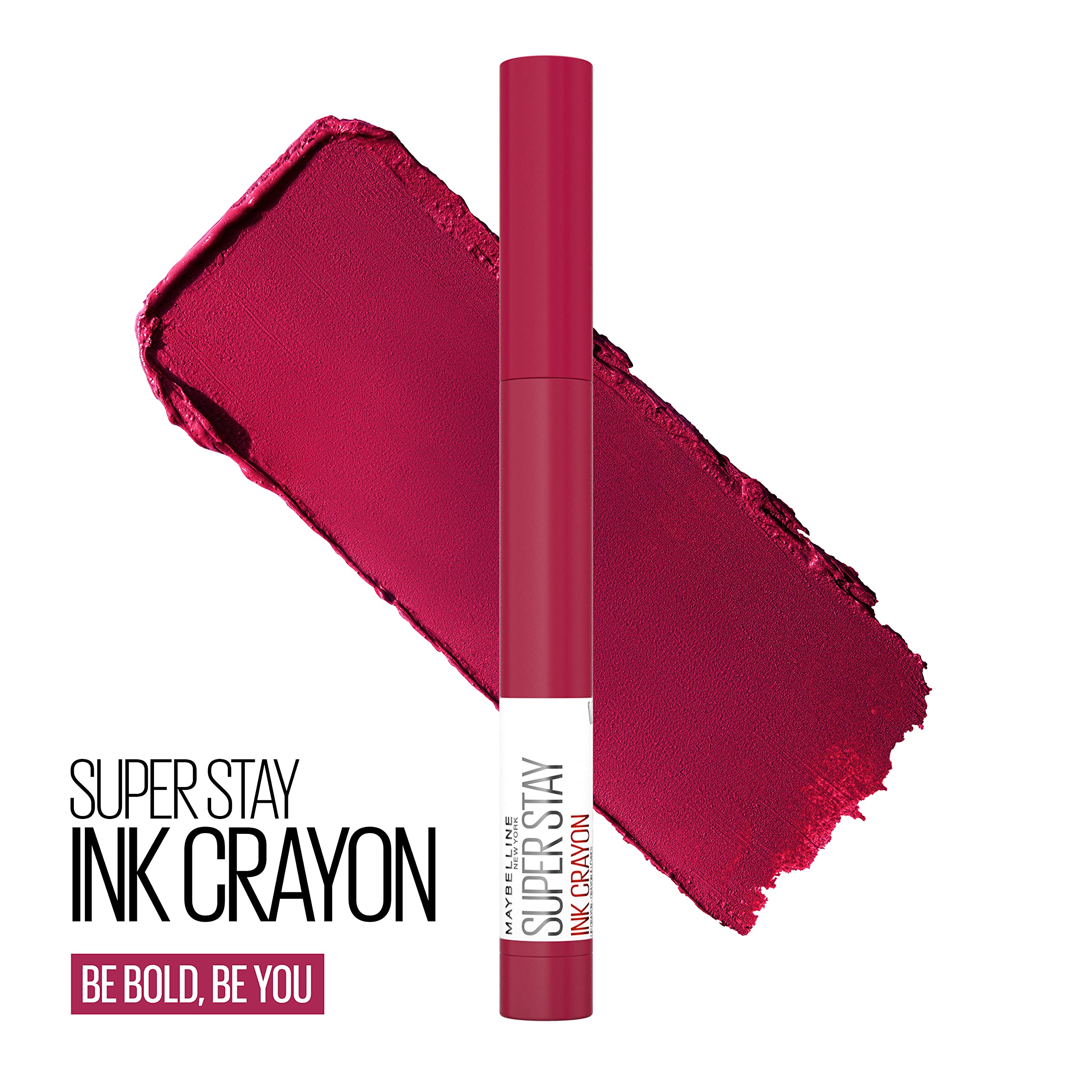 Foto 3 pulgar | Lápiz Labial Maybelline Super Stay Ink Crayon 120 Be Bold, Be You - Venta Internacional.