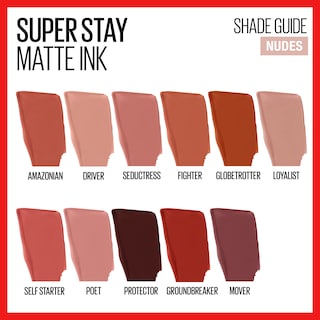 Foto 6 | Lápiz Labial Líquido Maybelline Super Stay Matte Ink Self-starter - Venta Internacional.