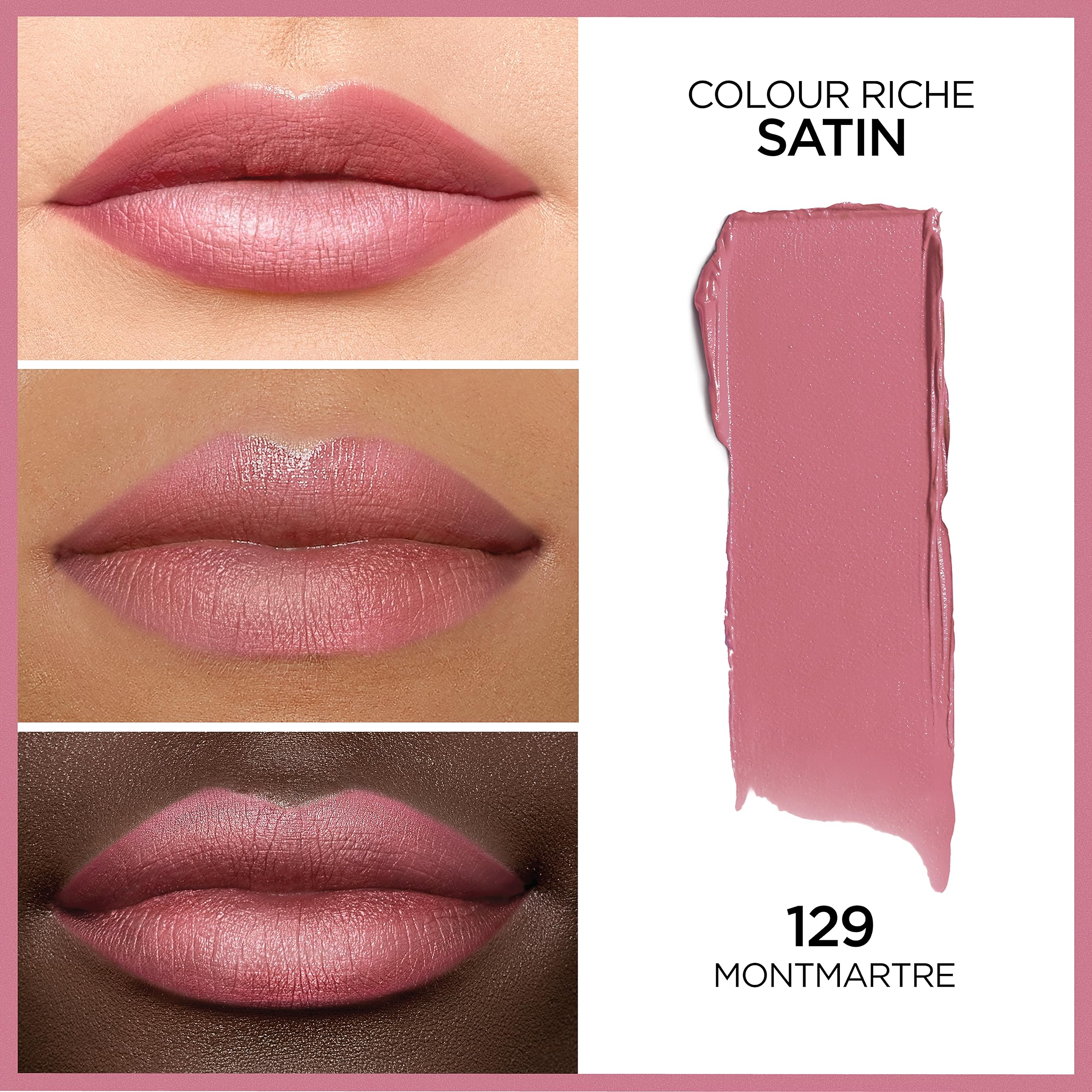 Foto 2 | Lápiz Labial L'oréal Paris Colour Riche Original Montmartre - Venta Internacional.