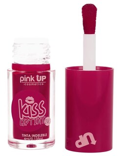 Foto 3 | Tinta Indeleble Para Labios Kiss Lip Tint Pink Up Color Pretty + Termo De Agua Güish
