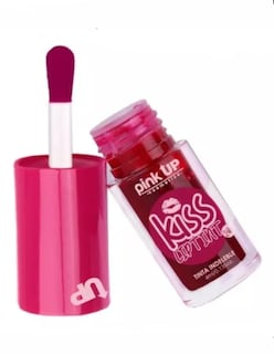 Foto 4 | Tinta Indeleble Para Labios Kiss Lip Tint Pink Up Color Pretty + Termo De Agua Güish