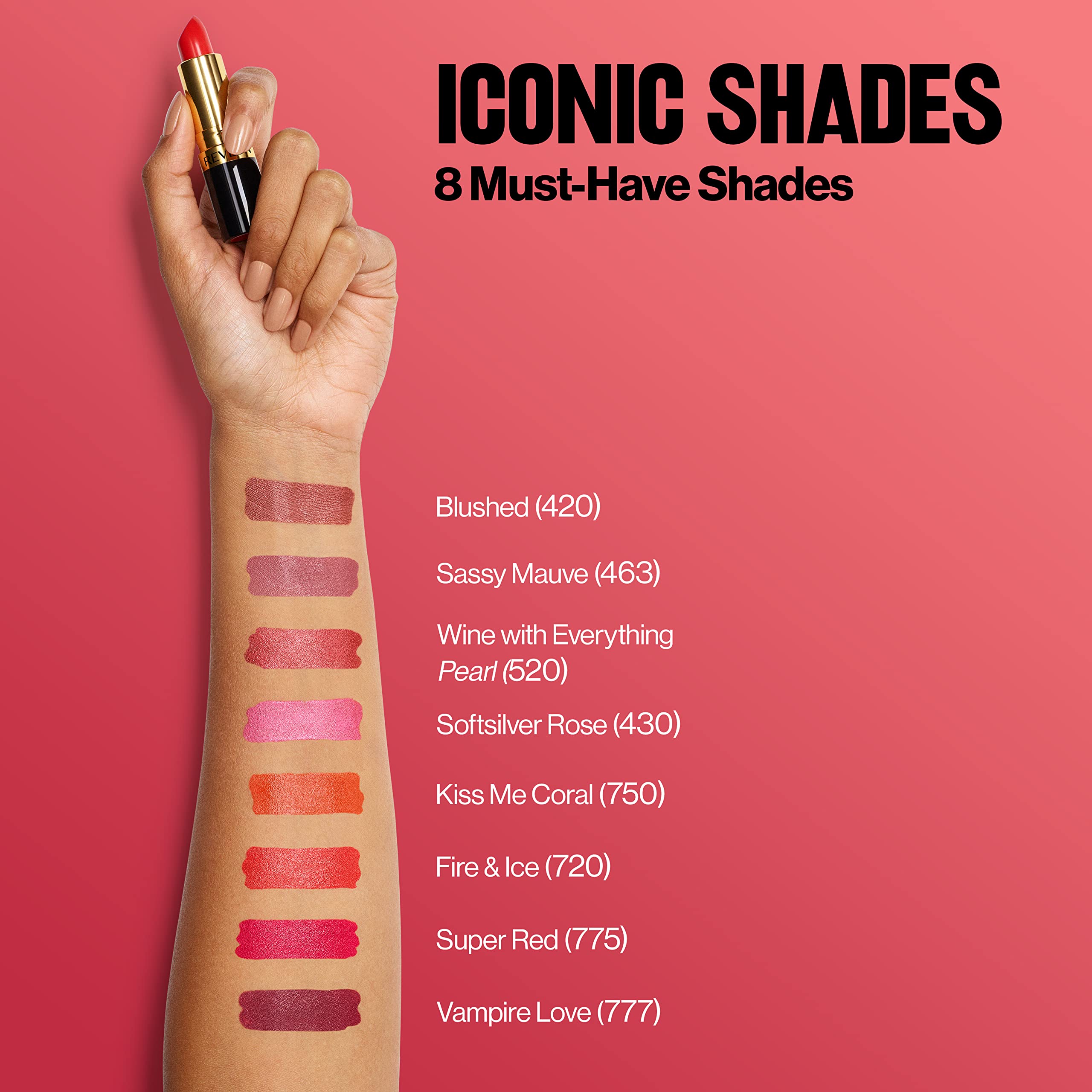 Foto 7 pulgar | Lápiz Labial Revlon Super Lustrous Wine With Everything (520) - Venta Internacional.