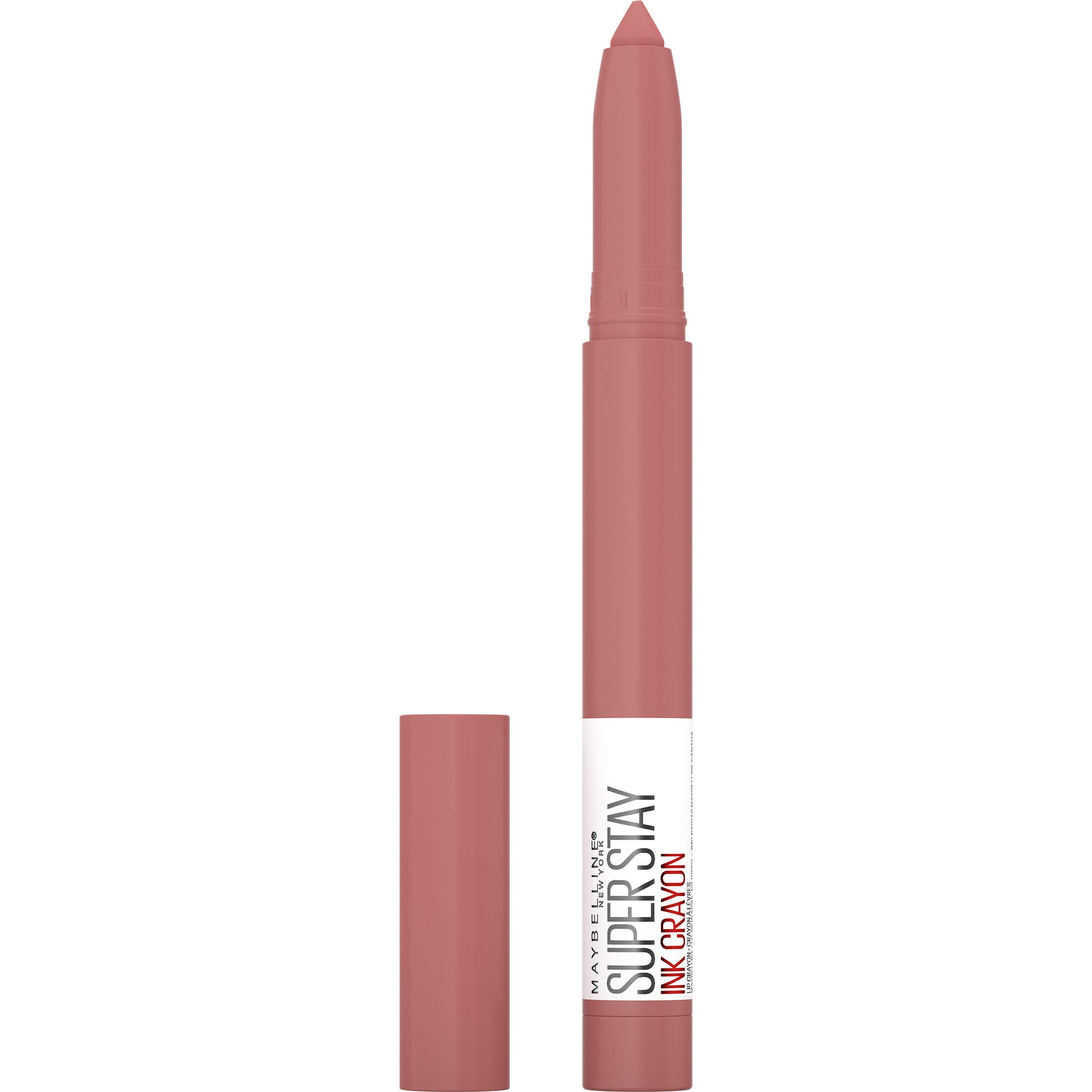 Foto 2 pulgar | Lápiz Labial Maybelline Super Stay Ink Crayon On The Grind Purple - Venta Internacional.