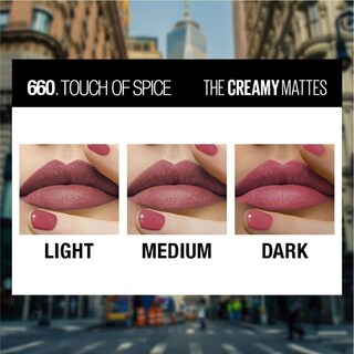Foto 5 | Lápiz Labial Maybelline Color Sensational Matte Hydrating Nude - Venta Internacional.