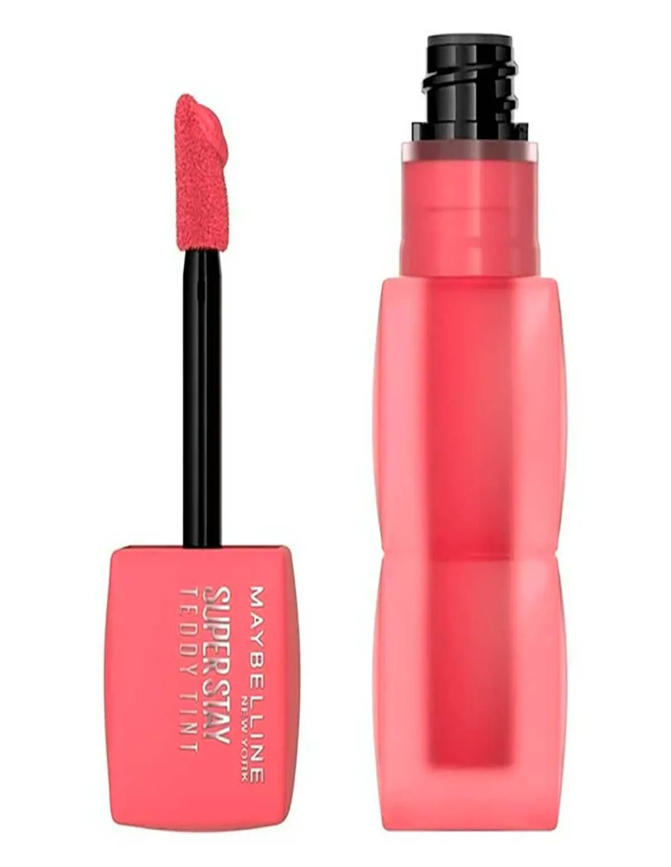 Foto 3 pulgar | Tinta De Labios Superstay Maybelline + Termo De Agua Güish