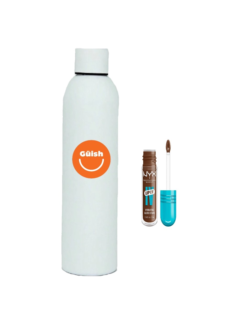 Foto 2 pulgar | Tinta De Labios Hidratante Lip Iv De Nyx Neutral Nude + Termo De Regalo Güish