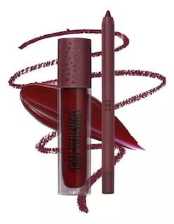 Foto 4 | Kit Labial Mate Beauty Creations Availabilippy + Delineador Color Can You Wait + Termo De Agua De Regalo Güish