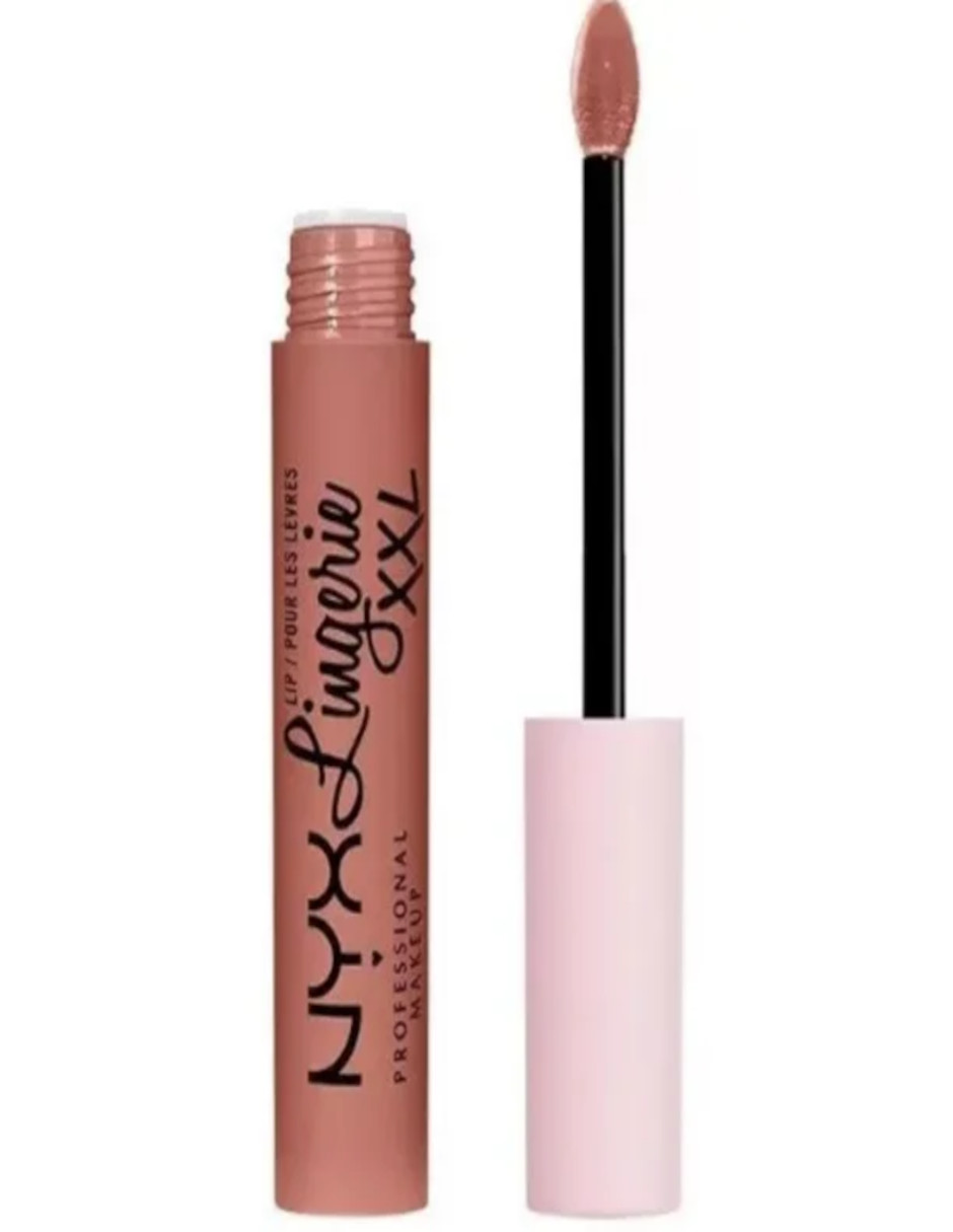 Foto 3 pulgar | Labial Líquido Nyx Lingerie Xxl Matte Color Turn  On + Termo De Agua De Regalo Güish