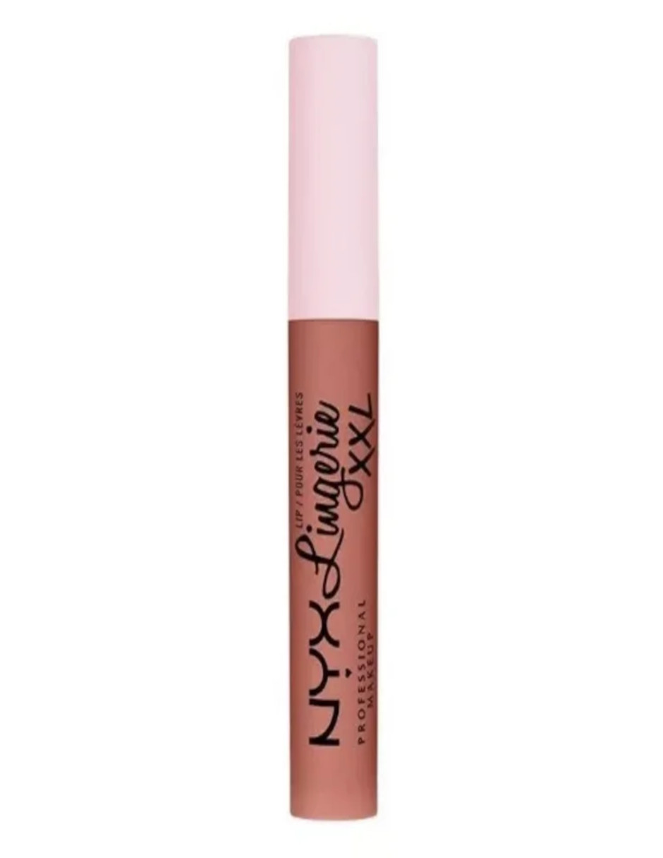 Foto 4 pulgar | Labial Líquido Nyx Lingerie Xxl Matte Color Turn  On + Termo De Agua De Regalo Güish