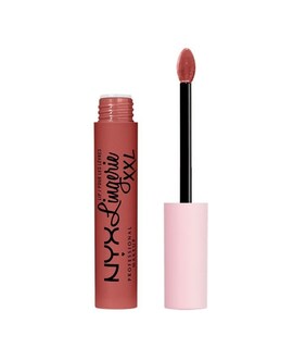 Foto 2 | Labial Líquido Nyx Lingerie Xxl Matte Color Warm Up + Termo De Agua De Regalo Güish