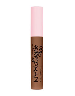 Foto 2 | Labial Líquido Nyx Lingerie Xxl Matte Color Hot Caramelo + Termo De Agua De Regalo Güish