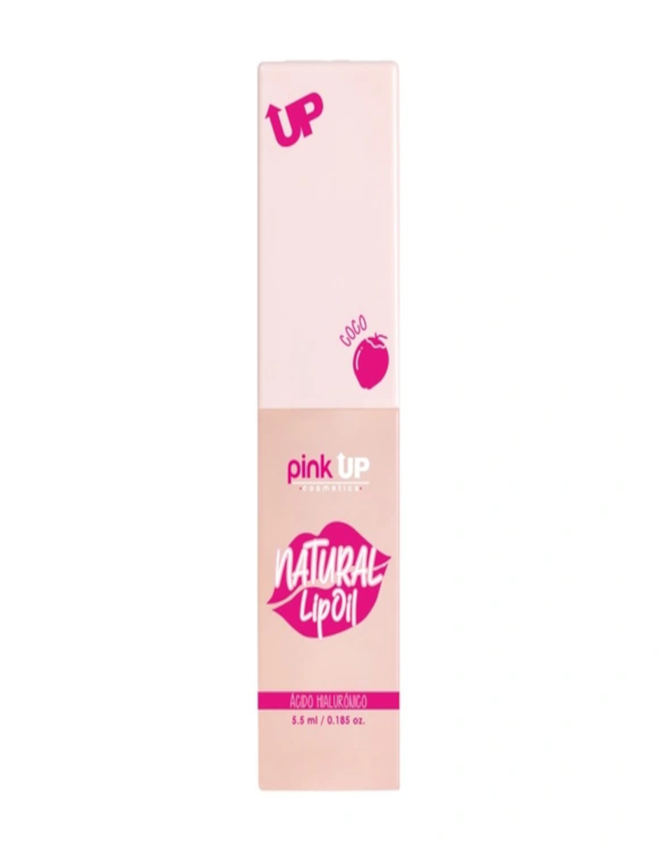 Foto 3 pulgar | Pink Up Magic Lip Oil Brillo Labial+termo De Agua De Regalo Güish