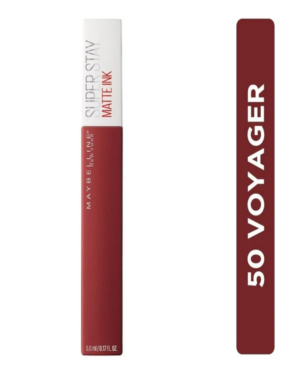 Foto 3 pulgar | Labial Líquido New York Super Stay Voyager 5ml Maybelline+ Termo De Agua De Regalo Güish